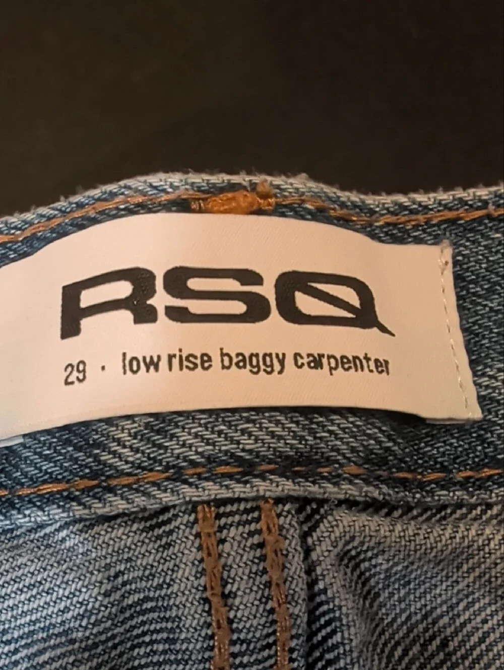 RSQ Low Rise Baggy Carpenter
